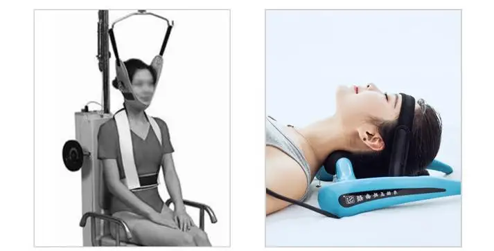 Cervical traction apparatus cervical spondylosis inflatable correction household neck collar and neck stretcher a neck pain