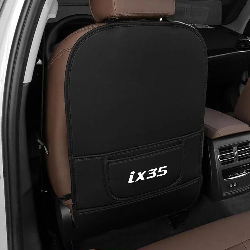 현대 I30 i30 N 라인 Ix35 ix35 자동차 시트 백 안티 킥 프로텍터 패드 뒷좌석 더러움 방지 및 스크래치 방지 매트