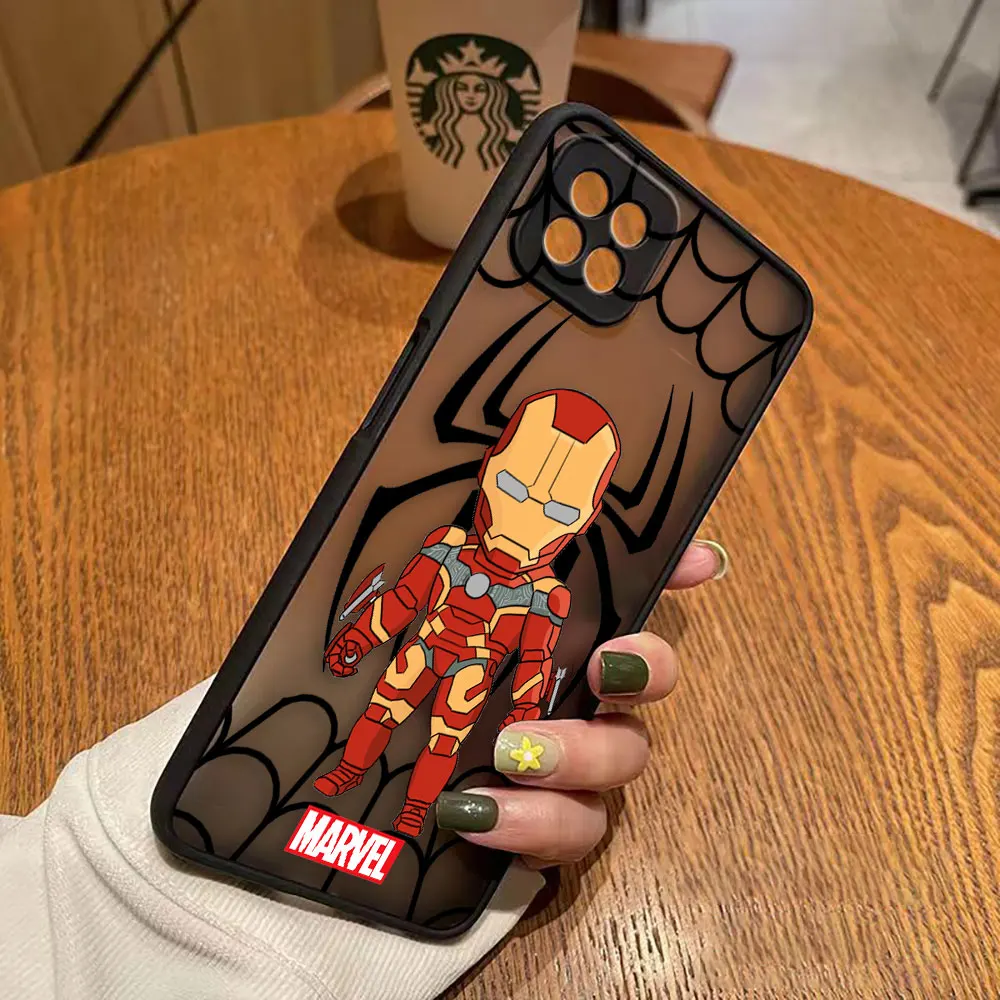 thumbnail image 1 of Matte Case for OPPO A97 A96 A95 A94 A93 A92 A92S A78 A74 A73 A72 A57 A55 A54 A53 4G 5G Case Funda Marvel Avengers Anime Cartoon, 1 of 5