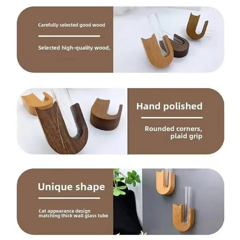 Whisker Vase Pet Whisker Vase Magnets For Refrigerator Creative Kitten Whisker Vase Fridge Magnet Tiny Decorative Vase Magnet 5