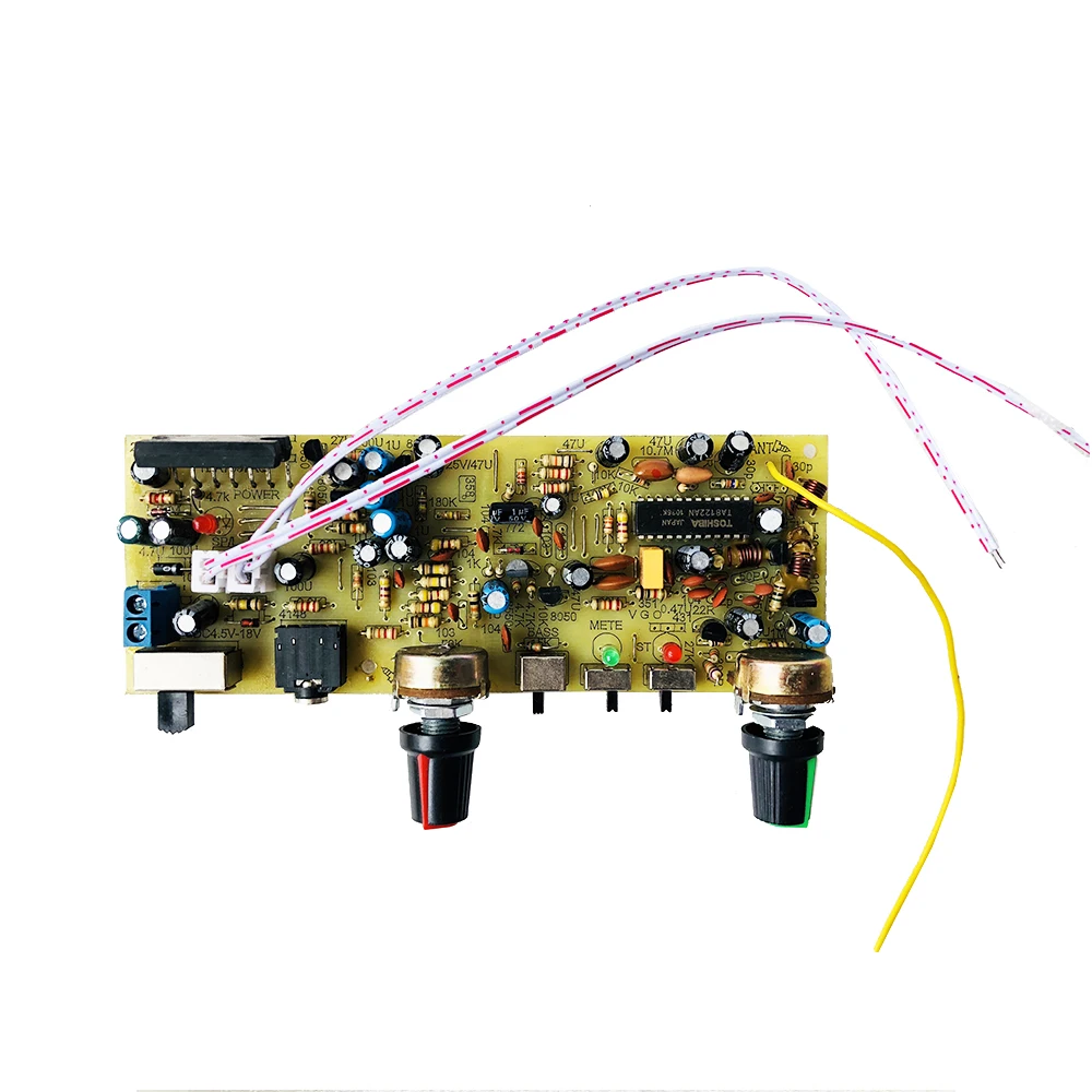 Nvarcher FM Stereo Radio Board, Modulação Frequência Digital, TA8122, TA2111
