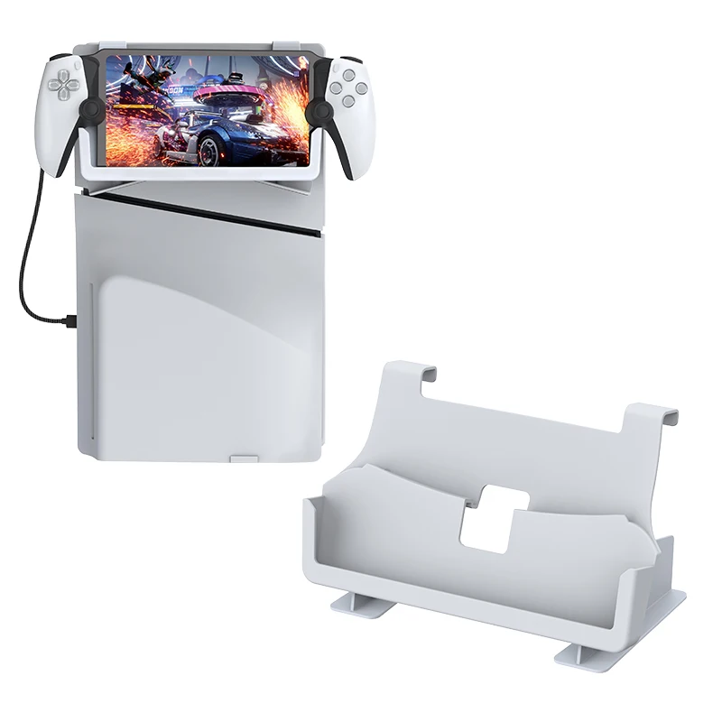 Per Ps5 Portal Handheld Desktop Organizer Portal Handheld Side Hanging Per Ps5/Ps5 Slim Simple Display Stand