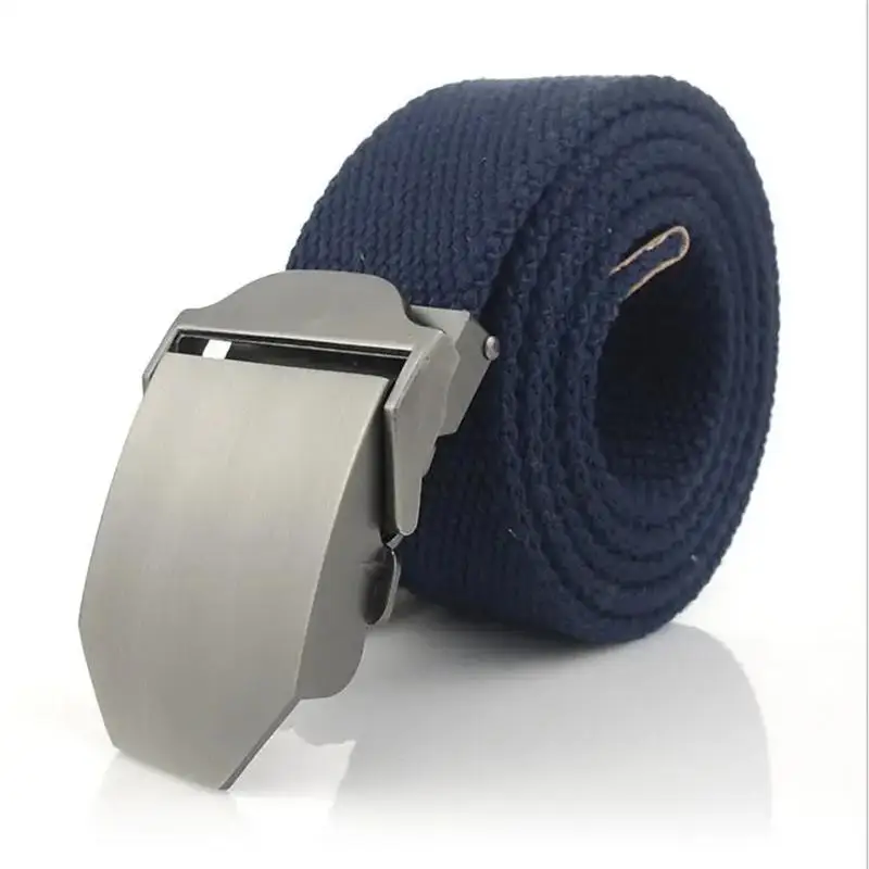 Männer & frauen Leinwand Gürtel Solide Legierung Schnalle Luxus Jeans Gürtel Für Männer Vintage Taktische Gürtel Militär Nylon Strap männlichen – Detail 16