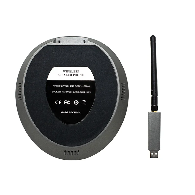 시스템 사무실 회의 통화 스피커 USB 스피커폰, 360 도 휴대용 오디오 비디오 액세서리