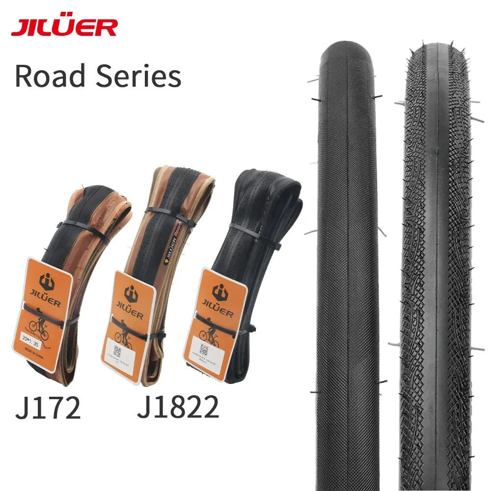 

Шина для шоссейного велосипеда JILUER ULTRA Sport Race & Extra 700C 60TPI, шина для велосипеда 700X28C/700X25C, складная, черная и желтая