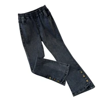 Plus Size 7XL 160kg Autumn Women Jeans Elastic Wasit Wide Leg Jeans for Woman Pants Big size Jeans Oversized Women Clothes - Image 3