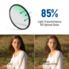 NEEWER Black Diffusion 1/2 Filter Mist Dreamy Cinematic Filter Ultra Slim Water Repellent Scratch Resistant HD Optical Glass 3
