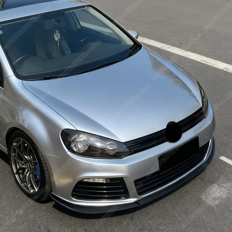 폭스바겐 골프6 MK6 R R20 2008 2009 2010 2011 2012 2013 자동차 프론트 범퍼 립 스포츠 스포일러 스플리터 바디 개조 키트