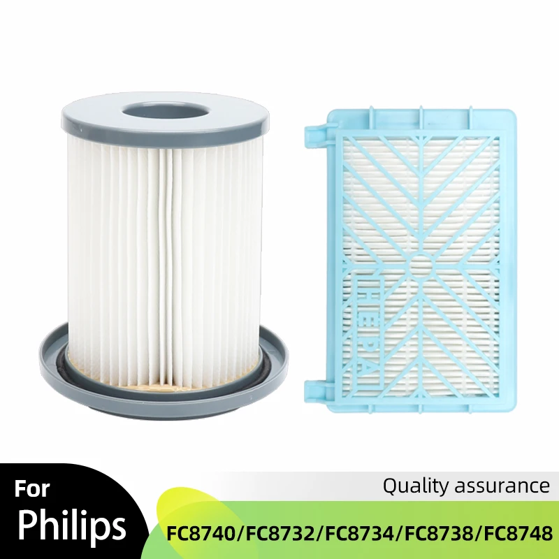 MisterVac Filtro Di Ricambio Compatibile Con Philips FC 8370/09 Performer Compact - Filtro Aria Di Scarico Ad Alta Efficienza