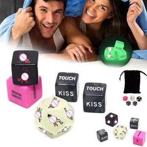 Dados sexuales para parejas, dados sexuales traviesos, juegos sexuales  traviesos para adultos, juguetes para adultos (3 piezas)