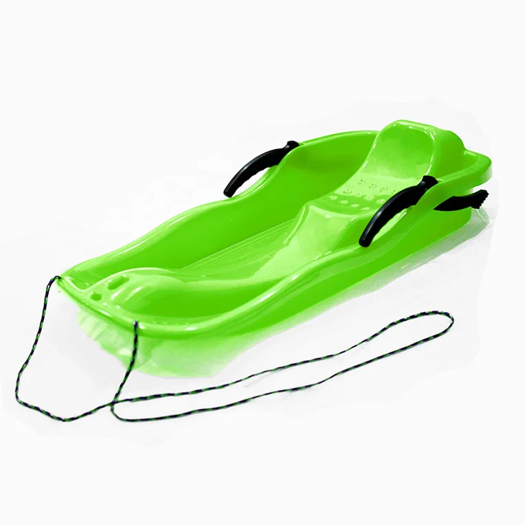 Top Hot Winter Outdoor Sport Thicken Kids Adult Snow Sledge Sleigh Outdoor Grass Plastic Boards Sand Slider Snow Luge Ski Board