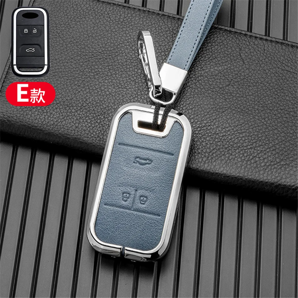 Cover per chiave/telecomando per Chery Tiggo 8 7 5X 2019 2020 Smart Keyless Remote Fob proteggi custodia portachiavi accessori per supporto auto-Styling - S8b7b7ebacb444cc49cb6562a175ddfafj