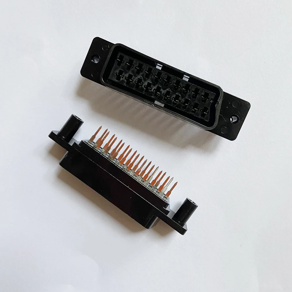 Cable Connector Assembly Aviation Plug Socket Connector Car Cable Connector LCD Display FPC Connector 21 PINS Right Angle Type Scart Female Socket connector jack Female PCB Mount 21 PIN SCART
