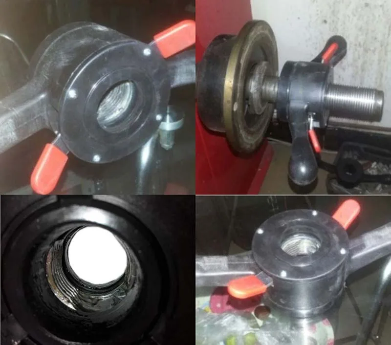 36MM Car Tire Balancing Machine Quick Fast Locking Wing for Car Wheel Balancer Shaft Size 36mm Balance Machine Balance Nut