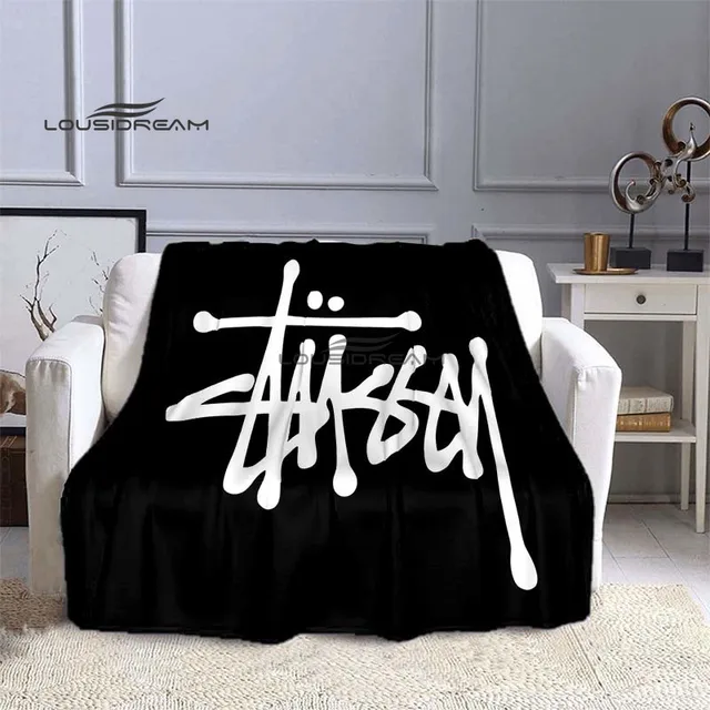 STUSSY OLD ENGLISH BLANKET STUSSY OLD ENGLISH BLANKET
