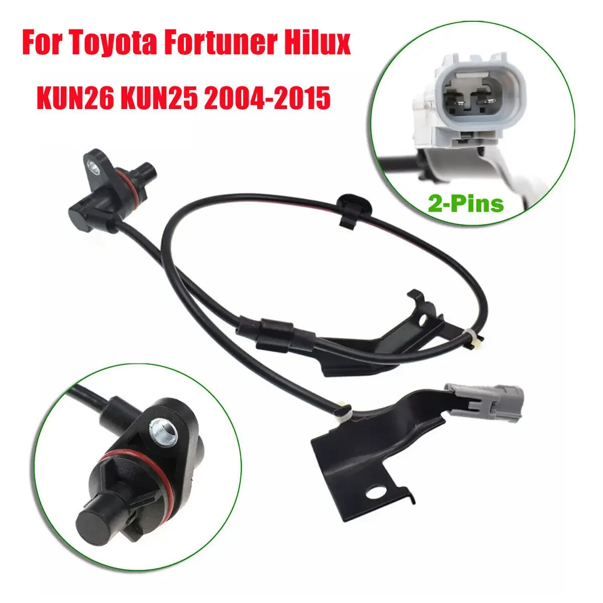 

89546-71030 8954671030 для 2004-2015 Toyota Fortuner Hilux KUN26 KUN25 1x Автомобильный задний левый датчик скорости колес ABS автомобильные аксессуары