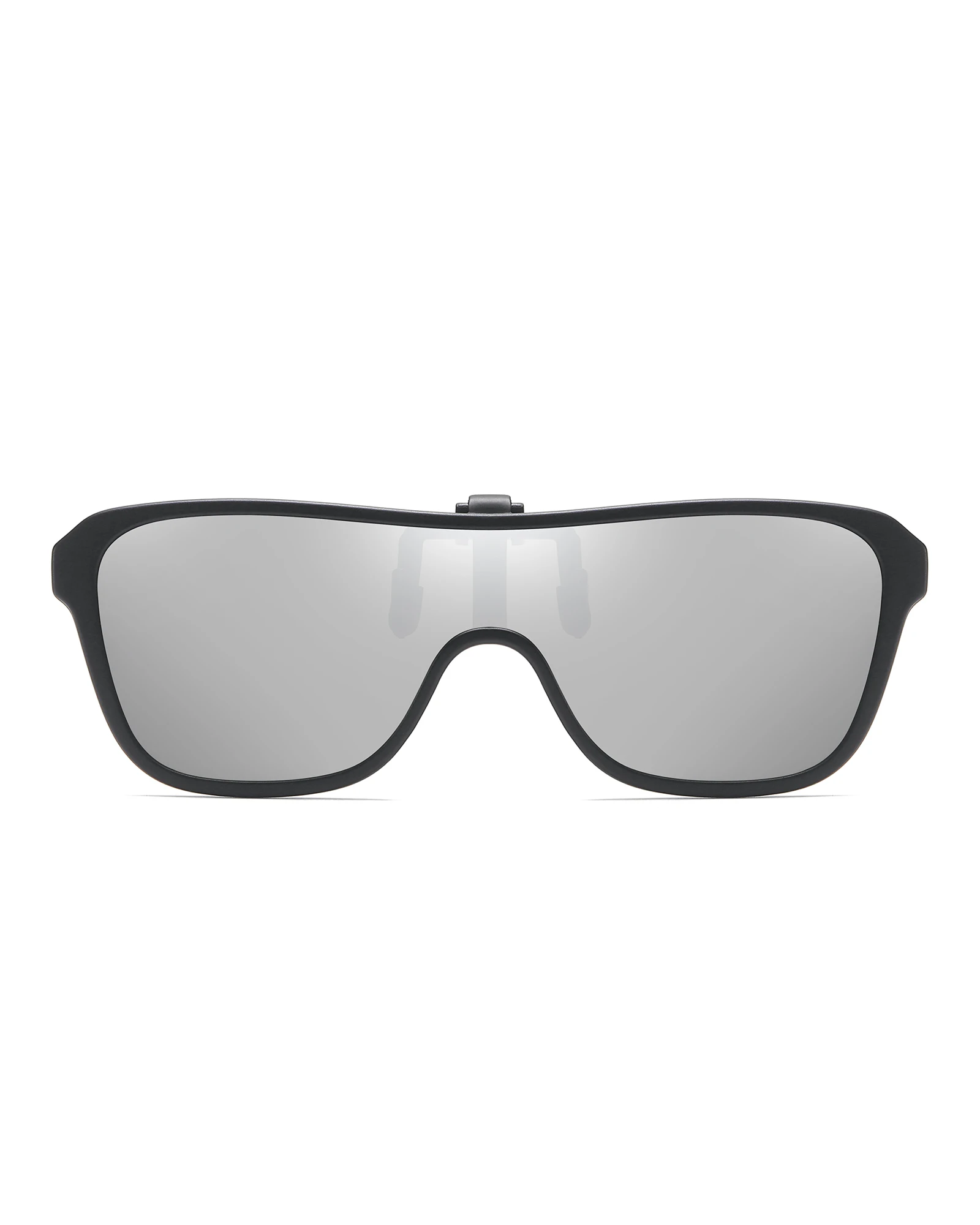 Yoolens Polarized Clip-on Flip Up Clip Rimless Sunglasses for Prescription Glasses - TAC Lens with UV400 K1_voghion.com