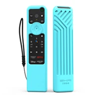 Silicone Case for Sony BRAVIA TV RMF-TX800P RMF-TX800U RMF-TX900U 900C Remote Control Protective Cover with Anti-Lost Lanyard 1