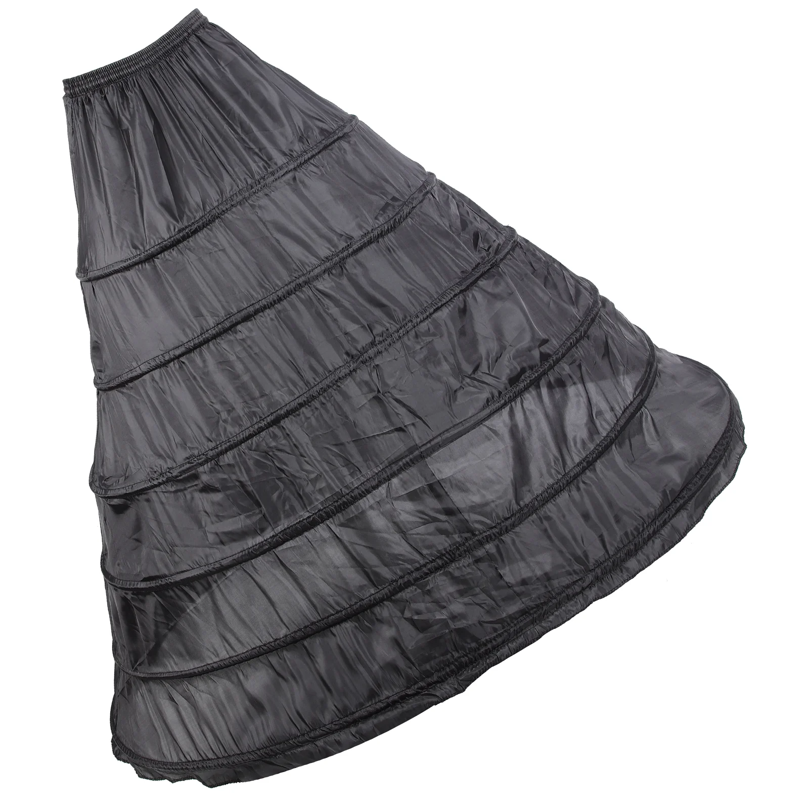 Skirts Cosplay Petticoat Polyester Taffeta for Girls Dress Underskirt