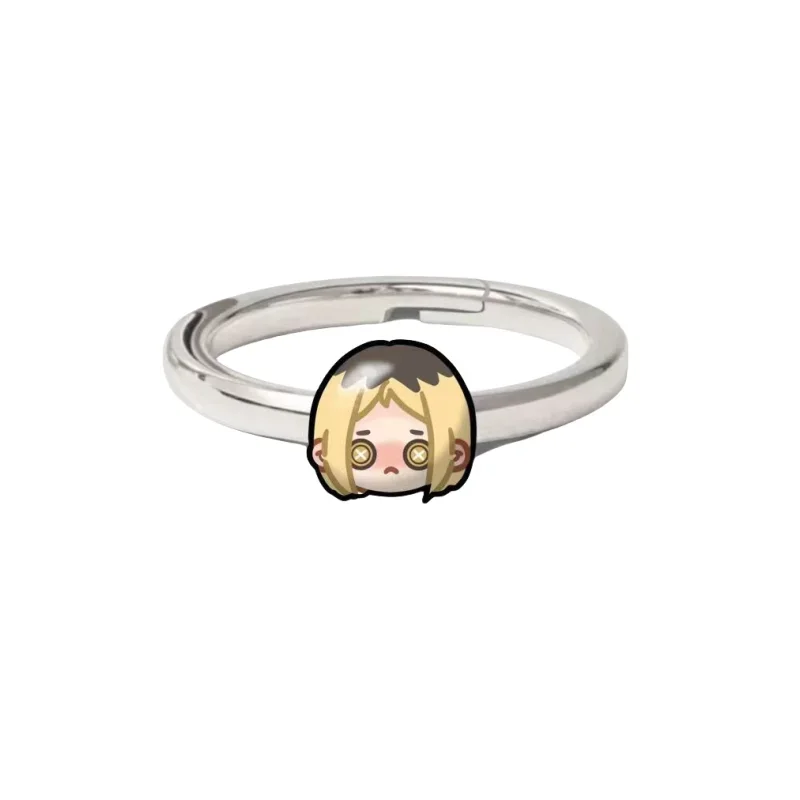 Haikyuu!! Adjustable Couple Ring - Cartoon Animation Jewelry Birthday Gift