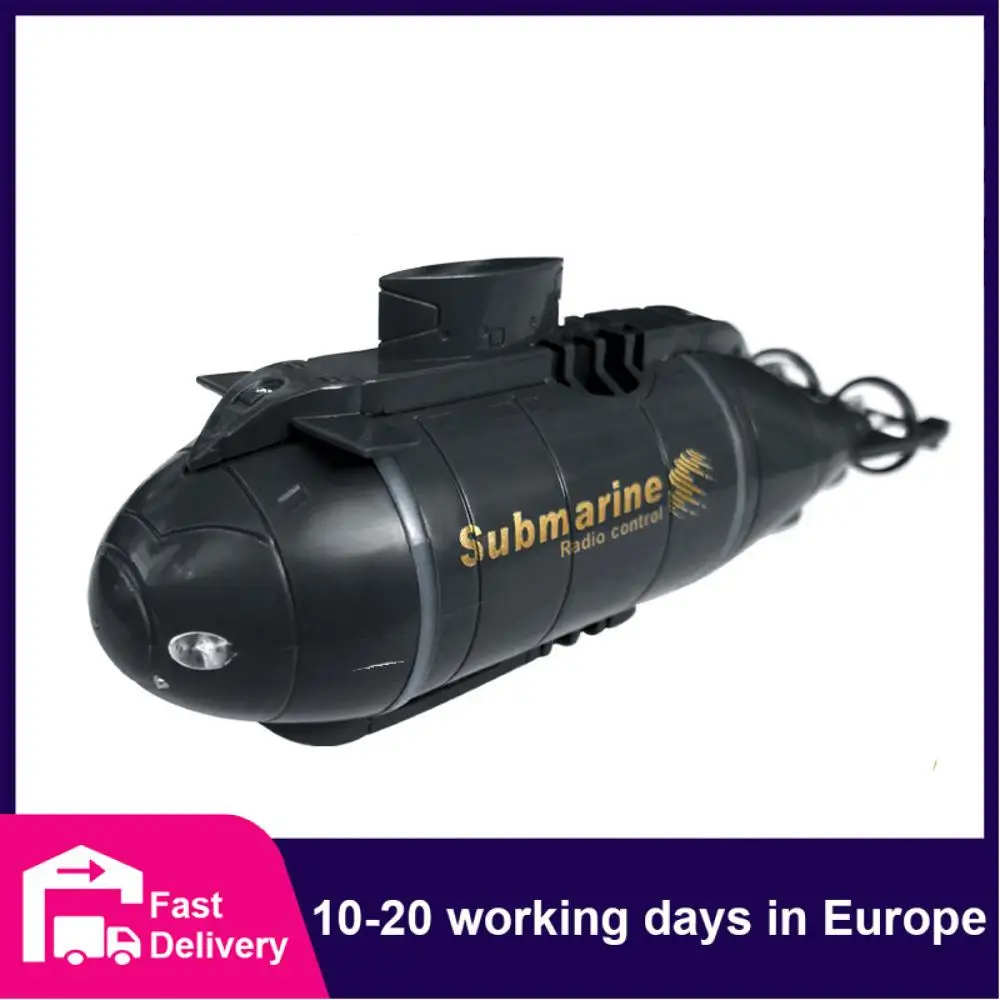 

Bmarine RC Boat Toy Simulation Mini Ship Waterproof Rechargeable Model 2.4G Remote Control Submarine Toys for Boys Children Gift