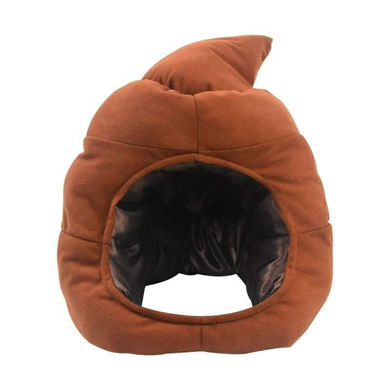 Photo PropsCreative CuteCreative Cute Shit Shape Plush Hat Stuffed Toy Funny Fake Poop Full Headgear Cap Gag Gift Cosplay Party