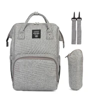 LEQUEEN Mommy Diaper Bag For Babies Large Capacity Organizer Waterproof Wide Opening Travel Backpack Mummy Baby Nappy Bag 2