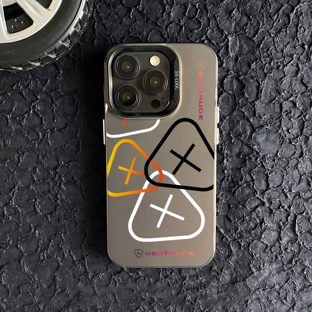 Multicolor G-Gertrudes Frosted Acrylic Phone Case