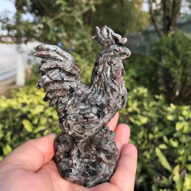 

Резьба на Петух из натурального йоперлита, 10 см