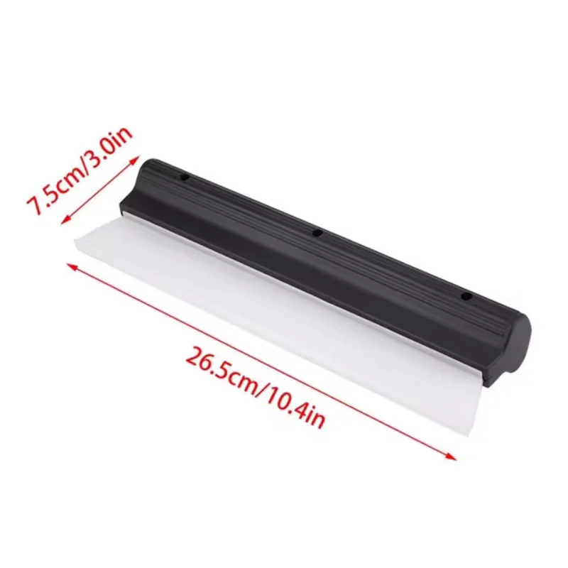 Soft Silicone Car Window Handy Squeegee Non-Scratch Auto Glass Water Wiper Drying Blade Clean Scraping Cleaner Scraper Tool