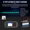 Lancol CAT-500 12V Battery Tester 8A Battery Charger Maintainer Fully Automatic Trickle Charge For Lead Acid Lithium Batteries 3