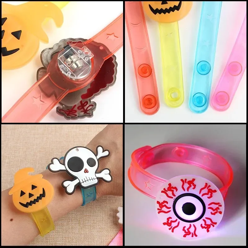 LED Light Up Flashing Wristband for Halloween Party