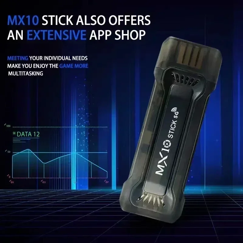 MX10 Ultra HD 4K Android TV Stick RK3228A HDR IPTV Smart TV Dongle Dual Wifi 1GB 8GB  H313 Quad Core TV Box With Remote Control 6