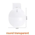 Round transparent