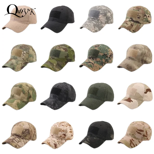 야외 위장 모자 야구 모자, 심플한 전술 군사 육군 카모 사냥 모자, 스포츠 사이클링 모자, 성인 남성 모자