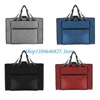 Small Art Folder Bag with Handle Watercolor Painting Carrying Bag Drawing Board Carrying Bag For Painting Canvas Artwork 3