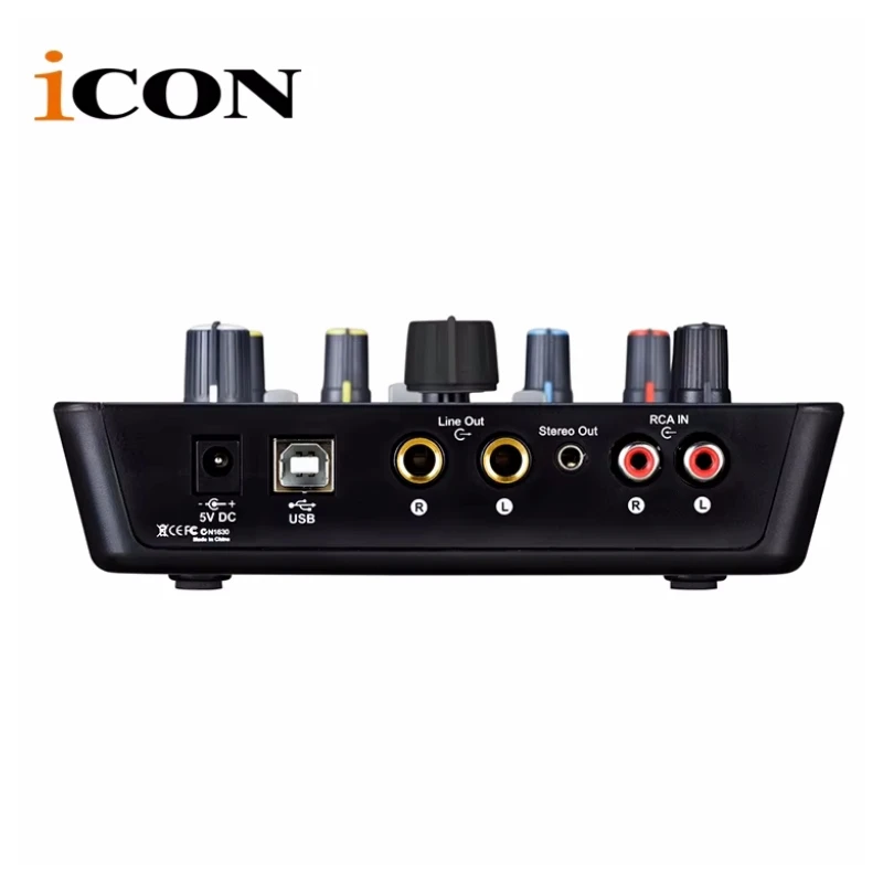 ICON upod pro Professional external sound card 2 mic-In/1
