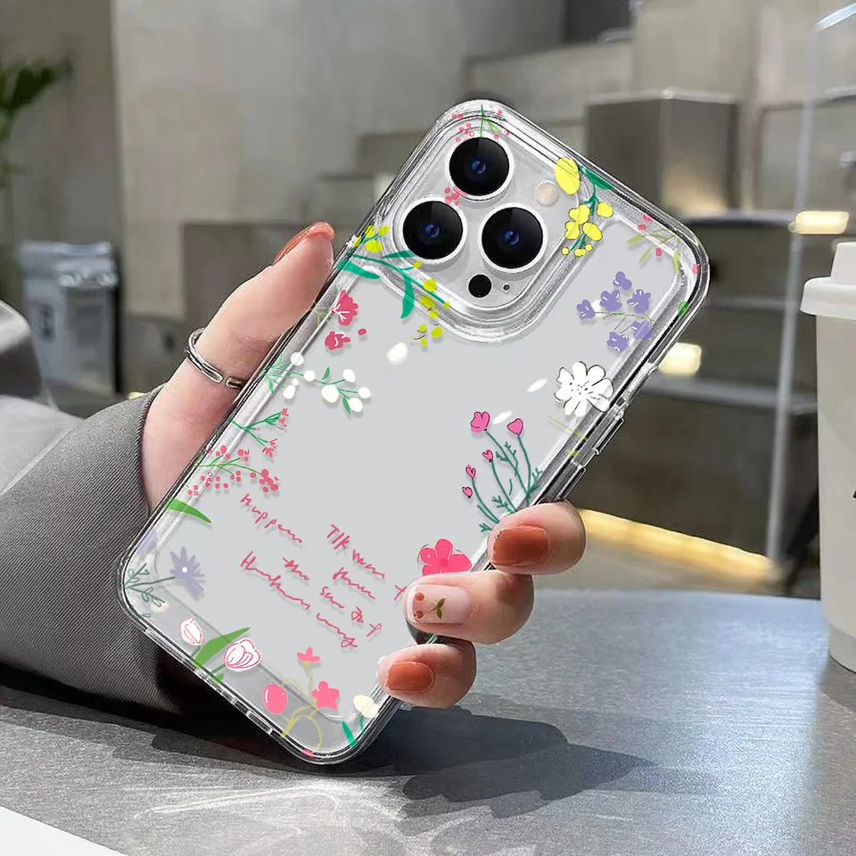 CNPUTAO Funda Para Xiaomi Poco C40 Transparente Slim TPU Case Con