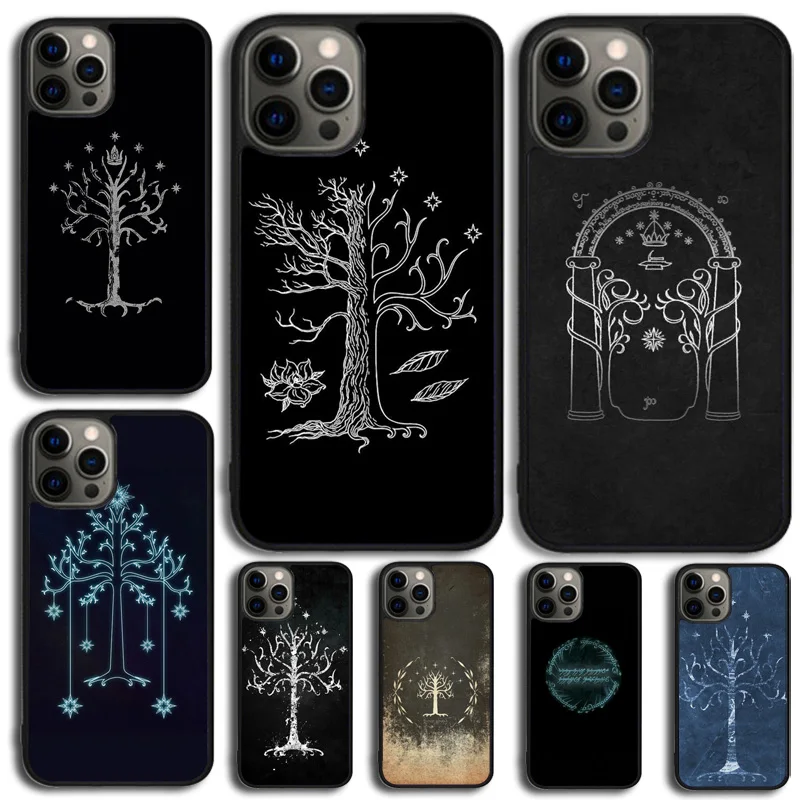 Custodia White Tree Of Gondor Per Iphone 11 12 13 14 15 Pro Max Cover Per Iphone 13 12 Mini Xr X Xs Max 7 8 Plus Se 2020