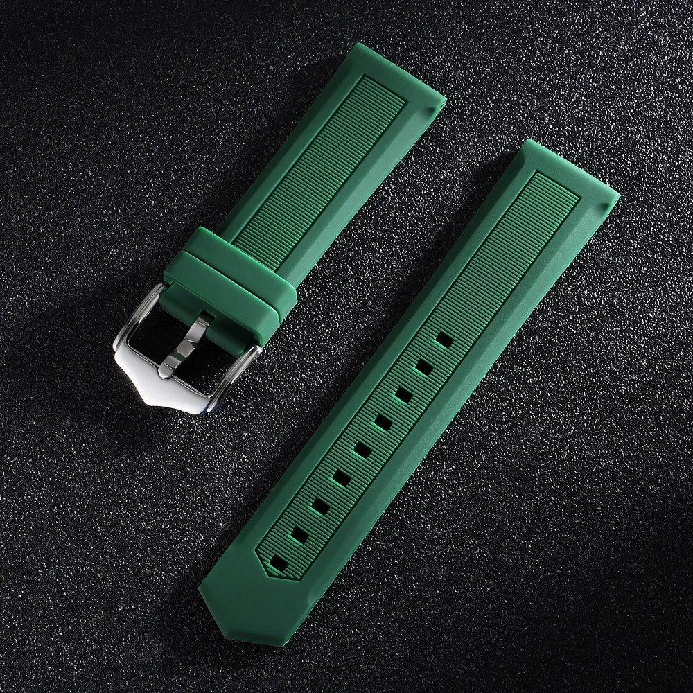 Silicone Sport Watch Band – Universal Rubber Wrist Strap