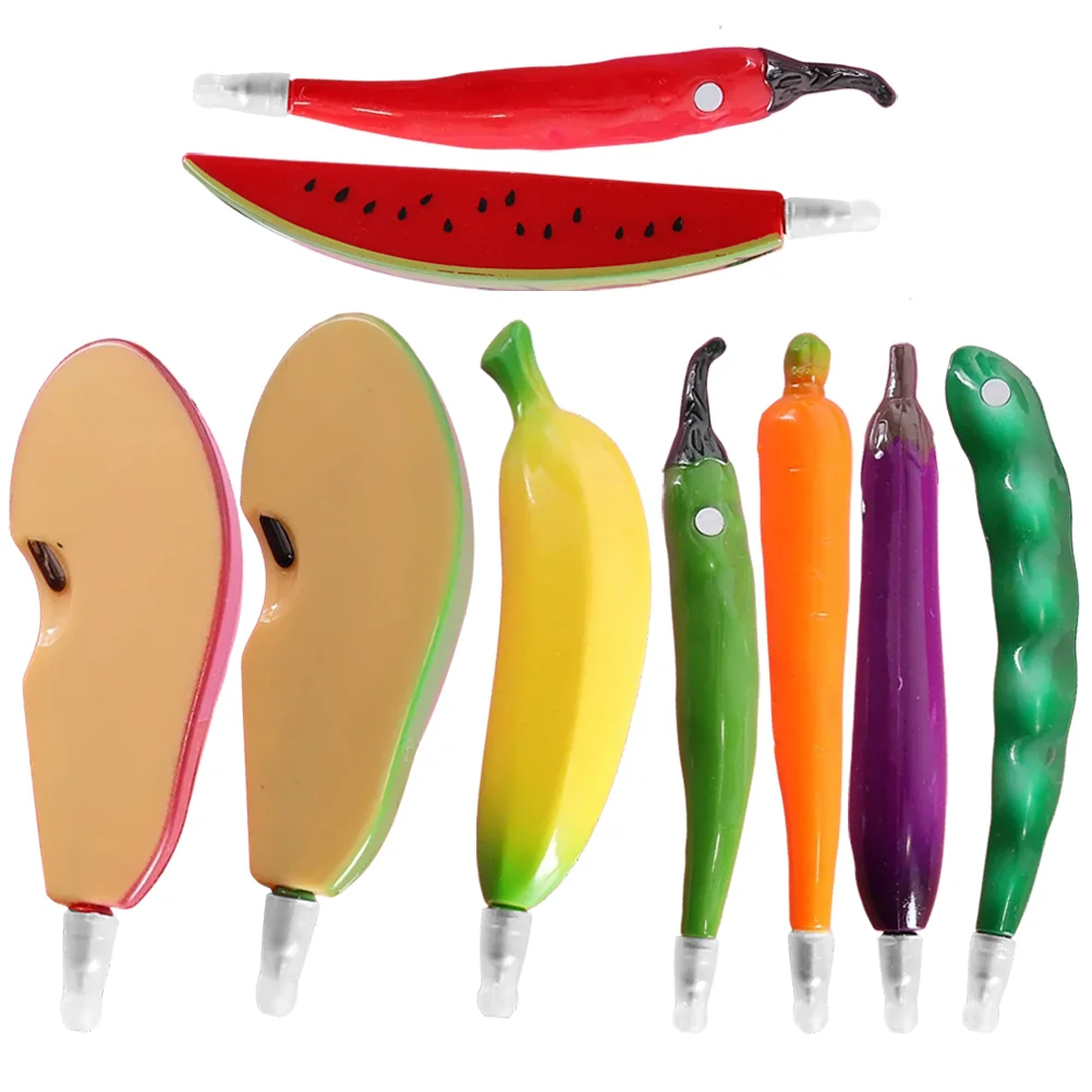 

Fruit Ballpoint Pen Students Writing Pens Festival Party Kids Unique Vegetable Creative Fountain