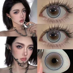 Elegant Purple Fashion Contact Lenses - Soft Prescription (Nebula Future)