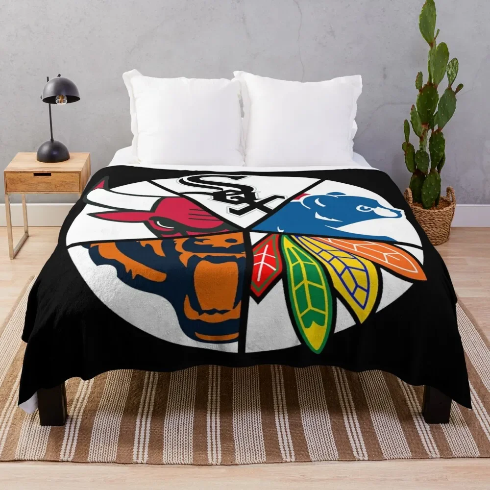 

CHI FIVE SPORTS Throw Blanket Blankets For Sofas Retros blankets ands Extra Large Throw Blankets