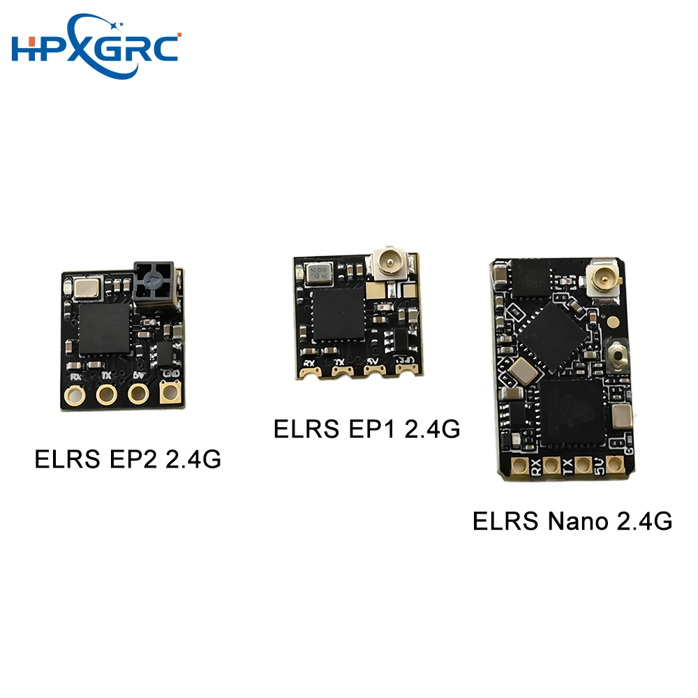 Récepteur NANO ExpressLRS 2.4GHz, idéal pour les builds FPV légers et performants
