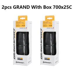 Continental Ultra Sport III Folding Road Bike Tire - Anti-Puncture Bicycle Tyre (GRAND in box 700x25C)