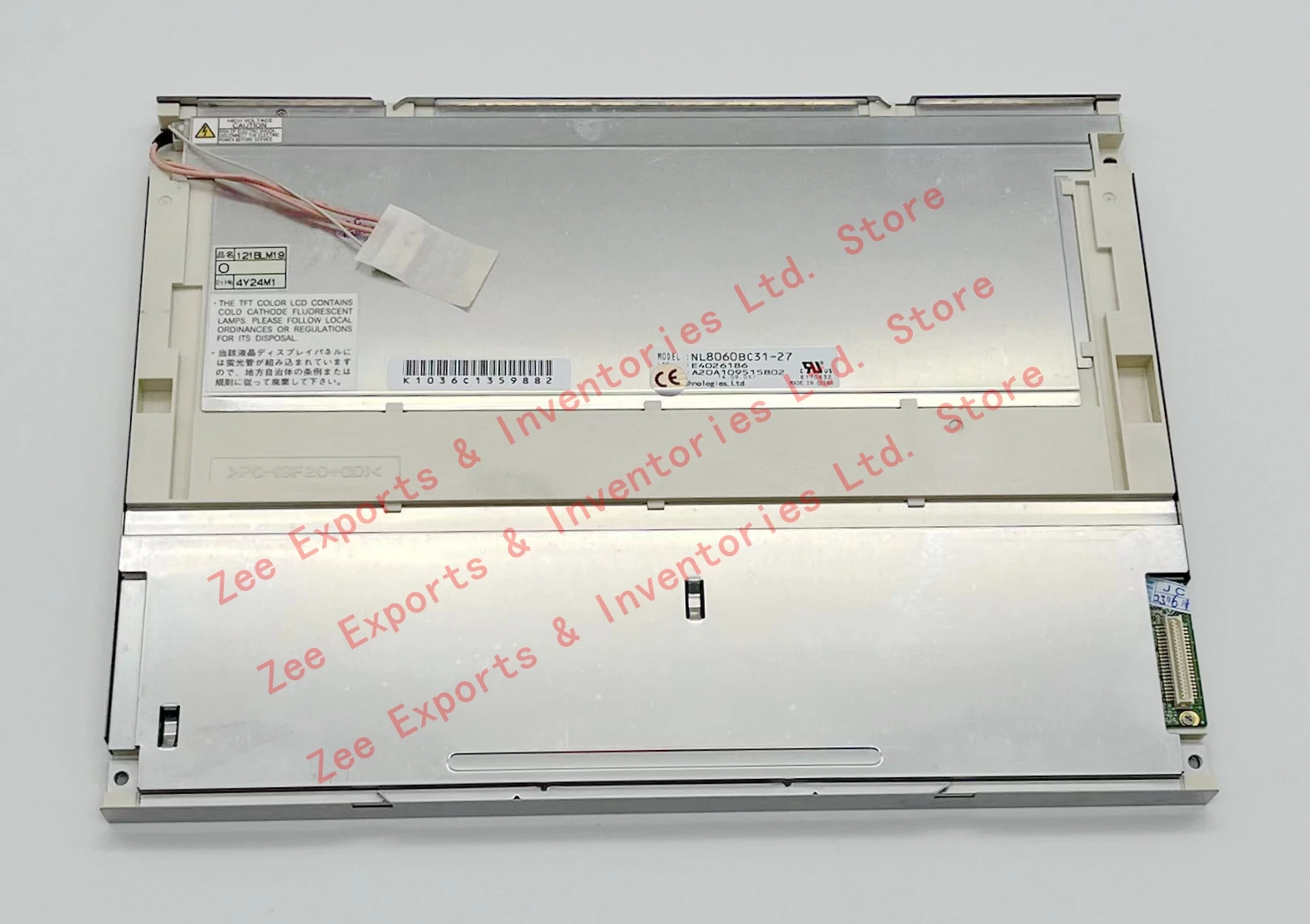 Painel de Tela Tft Lcd para Equipamentos Industriais Nl8060bc3127 800×600 12.1 Polegada
