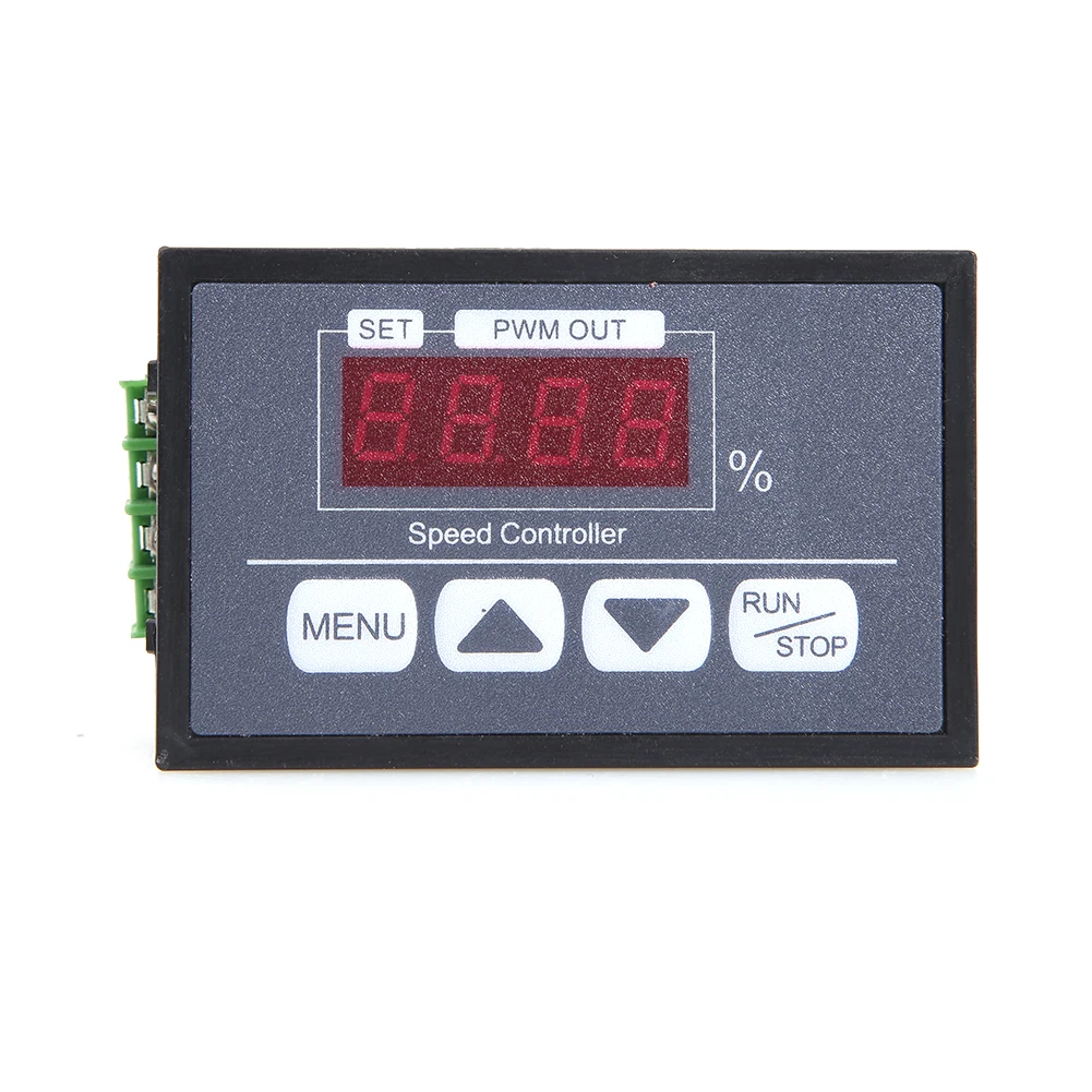 Slow Start Soft Stop PWM DC Motor Speed Control Switch Digital Display 6-60V 30A