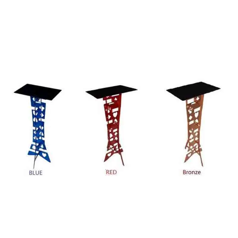 

Aluminum Alloy Magic Folding Table (Blueor Red Color For Choice),Magician'S Best Table,Stage Magic,Illusions,Accessores,Tricks
