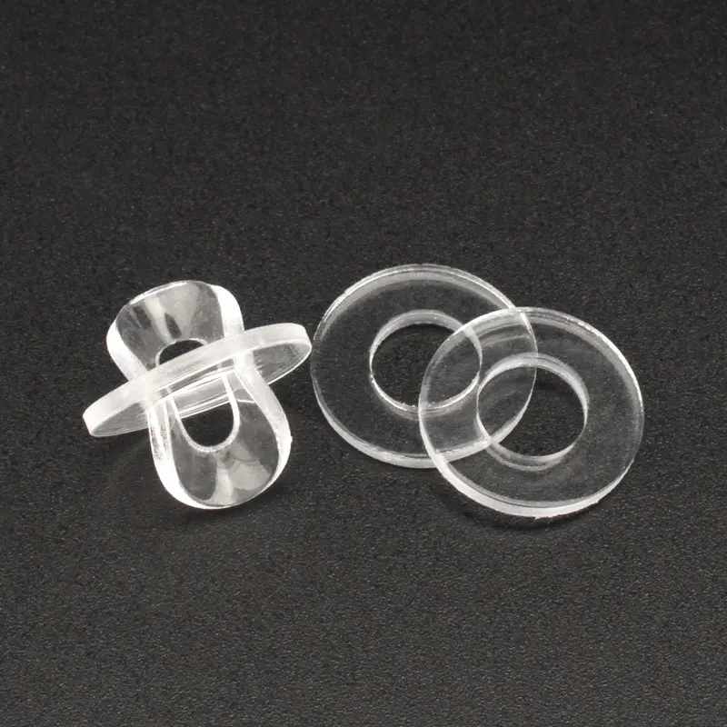 Plastic Washers M1.2-M12 Soft/Hard Plastic PVC Transparent Insulating Plain Gasket Ring Spacer Flat Washer