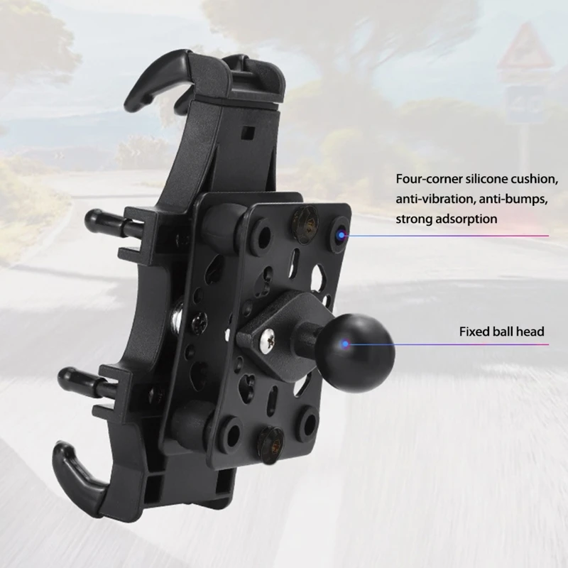 Motorcycle Bike Phone Mount Universal Buffer Shock Absorber Phone Holder Bike Handlebar Bicycle bike phone mount